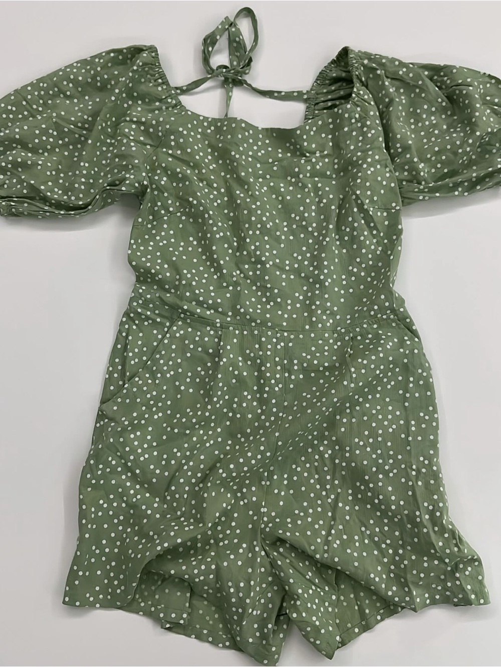 Open Back Romper